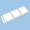 Hollow Soffit White 300mm x 2.5 Metres Long