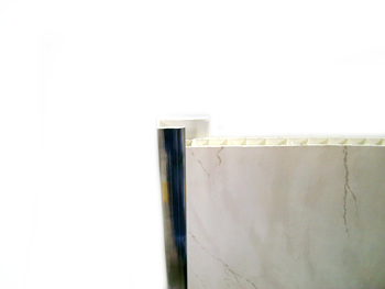 Silver Starter Trim for PVC Panels