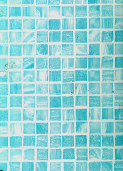 Decorative Interior PVC Cladding Panels - Blue Mosaic Effect